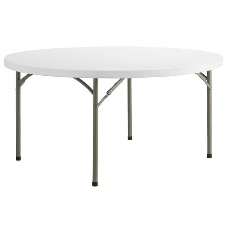 60 Round Plastic Table (Setup not Included)