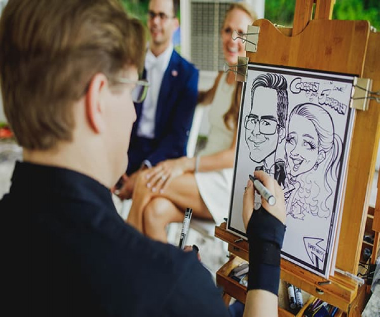 Caricature Artist 4 Hours