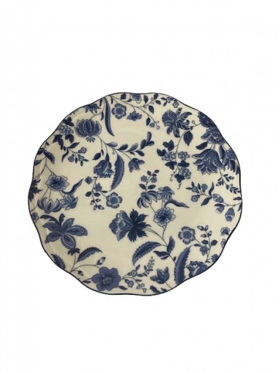 Eleanor Indigo Salad Plate- Full Decor