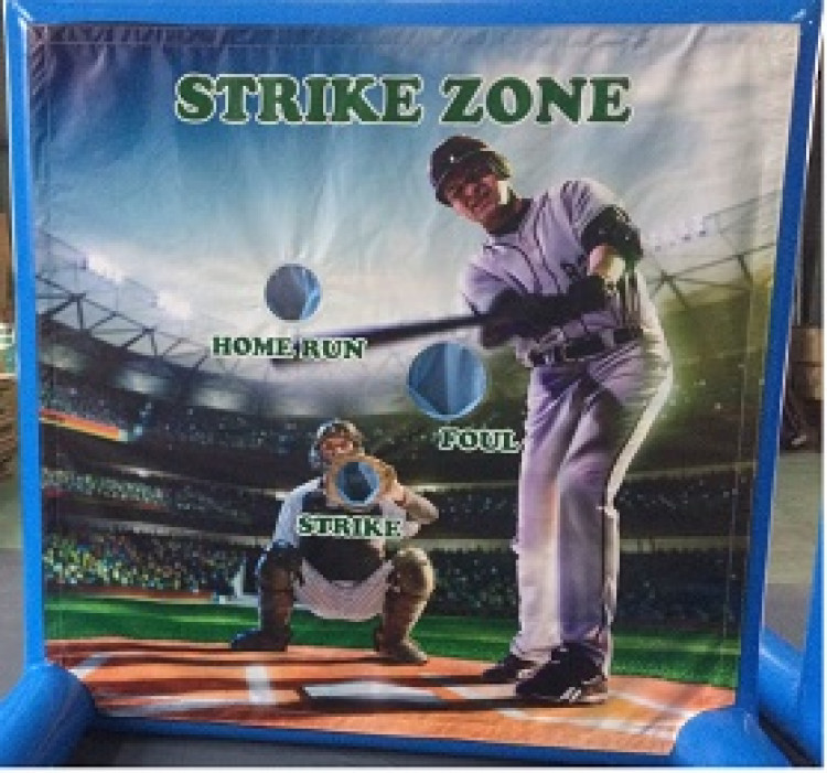 Inflatable Strike Zone Baseball