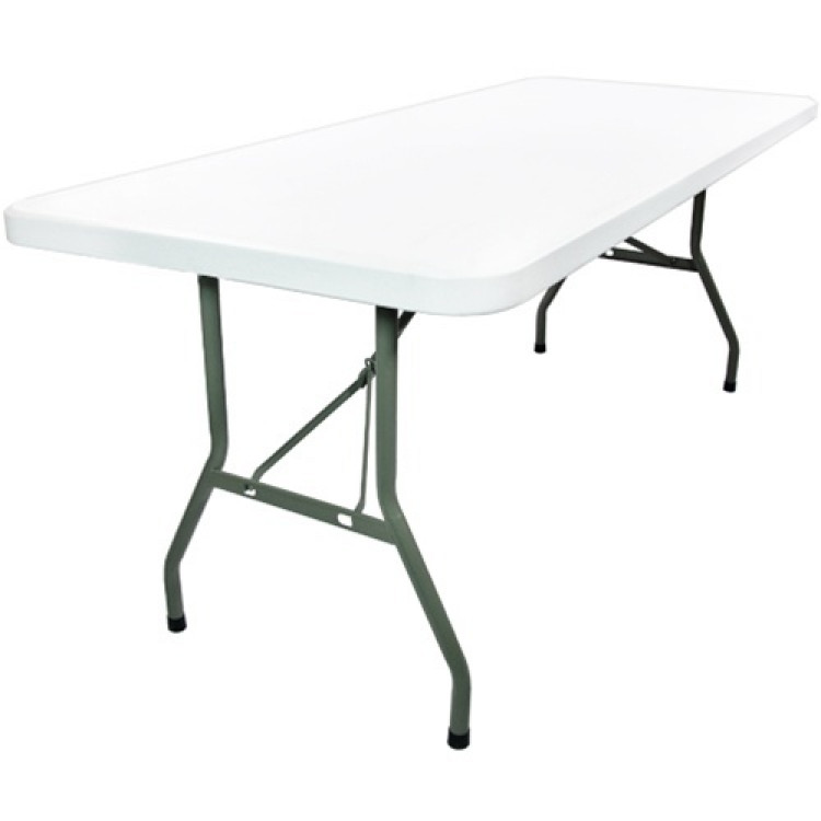 6' Rectangular Plastic Table (Setup not Included)