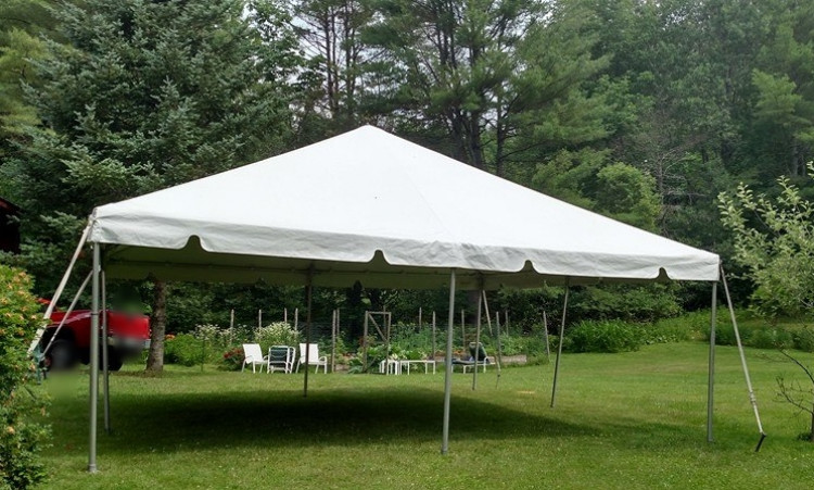 Tent Setup 15'x15'