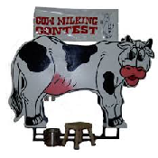 Cow Milking Contest, Double Sided