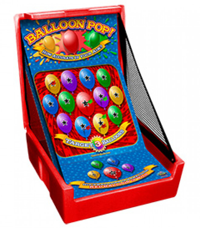 Balloon Dart Game & Carnival Table