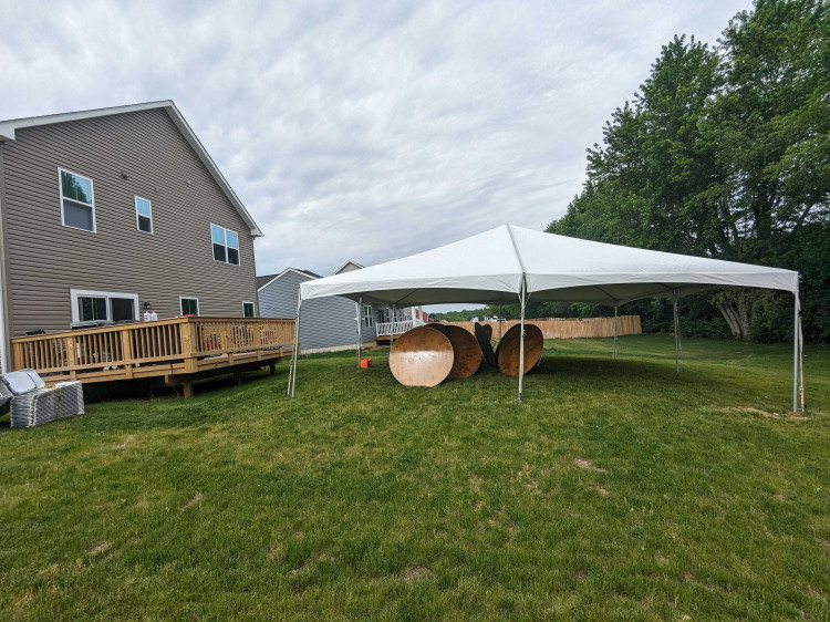 30'x30' K FRAME TENT