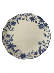 Eleanor Indigo Dinner Plate