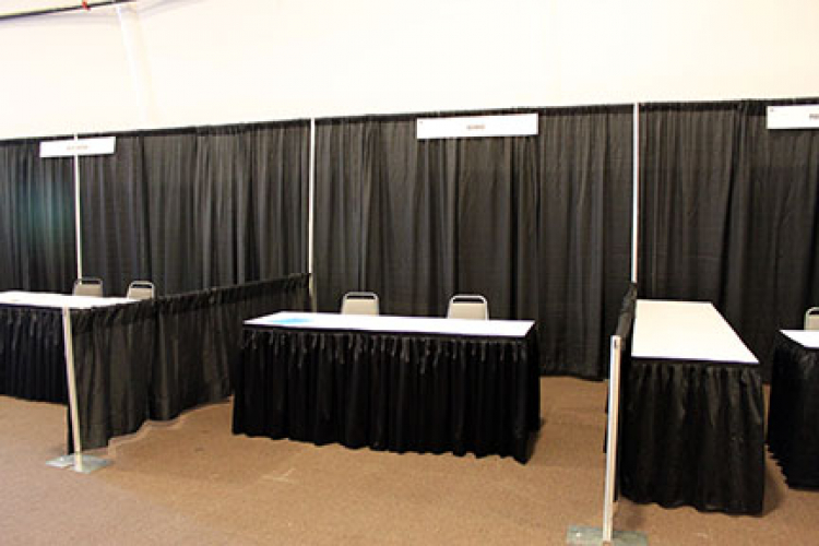 Trade Show Booth |Table |Chairs |Trash Set Up Included