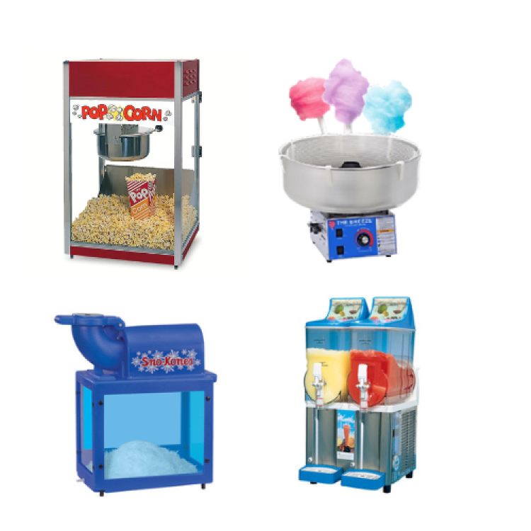 Concession Machine Rentals and Supplies 